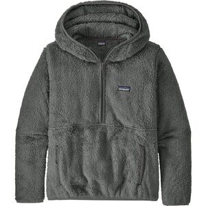 Patagonia Los Gatos Hooded Fleece Pullover in Noble Gray Sz M